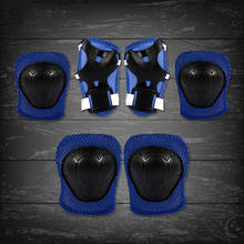 1set Kids Children Outdoor Sports Protective Gear Knee Elbow Pads Riding Wrist Guards Roller Skating Safety Protection 2024 - buy cheap