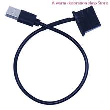 1 шт. 4Pin женский 5В USB мужчина USB адаптер USB кабель для передачи данных для 4-контактный молекс вентилятор Мощность кабель компьютер чехол адаптера переменного тока 2024 - купить недорого
