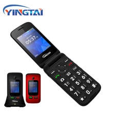 Free Desktop Charger YINGTAI T22 WCDMA 3G Flip Mobile Phone Dual Sim Dual Screen GSM Elderly Series Cellphones One Key Emergency 2024 - buy cheap