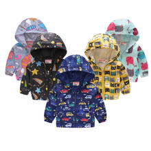 Children Hoodie Baby Boys Sweatshirts Cotton Cartoon Print Kids Hoodies Clothes Long Sleeve Spring Autumn Toddler Sport Jackets 2024 - buy cheap