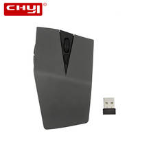 CHUYI-ratón inalámbrico en forma de caza, 1600DPI, USB, para ordenador portátil y Gamer de oficina 2024 - compra barato