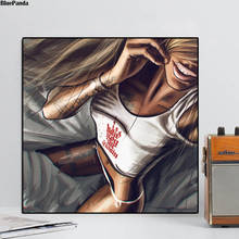 Cool Sexy Girl Tattoo Vintage Poster Minimalist Art Canvas Print Wall Picture Modern Home Room Wall Decoration 2024 - buy cheap