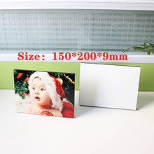 4pcs/lot Free shipping Sublimation Blanks MDF Photo Plate 150*200*9mm Tag DIY Gift Printing Sublimation Ink Transfer Print 8inch 2024 - buy cheap