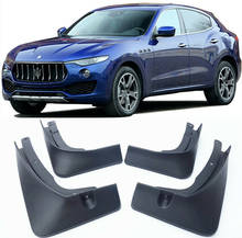 4pcs Molded Car Mudflaps Front Rear Mudguards FOR Maserati Levante 2017 2018 2019 2020 Splash Guards Mud Flap Car fender Flares 2024 - buy cheap