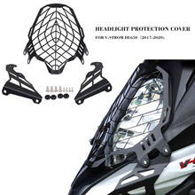V-strom 650 Front Head Light Lens Grille Guard Cover Motorcycle Headlights Protector For SUZUKI DL650 DL 650 2017 - 2020 2019 2024 - buy cheap