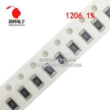 100pcs 1206 1% SMD resistor 1/4W 21.5R 22R 22.1R 22.6R 23.2R 23.7R 24R 24.3R 24.9R 21.5 24 22 22.1 22.6 23.2 23.7 24.3 24.9 ohm 2024 - compre barato