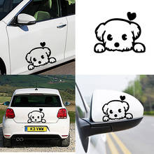 Lovely Dog Car Sticker And Decals Funny Cars Door Handle Decals Car-Styling Stickers And Car Body Decals Accessories 2024 - buy cheap