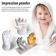 1/3/5 Items Baby Handprint Footprint Kit 3D Plaster Casting Keepsake Newborn Baby Handprint Footprint Inkless Non-Toxic Touch 2024 - buy cheap