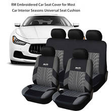 Funda de asiento de coche Universal RM, protección para la mayoría de los coches, para interiores, cojín de asiento Universal 2024 - compra barato