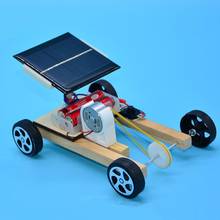 Деревянная игрушечная машинка с питанием от солнечной энергии, научный проект, эксперимент, обучающая модель, вдохновляющая интересность для детей, изучение любопытства 2024 - купить недорого