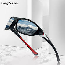 Óculos de sol masculino marca de luxo, óculos polarizados para homens, óculos de sol para dirigir, esportes vintage 2024 - compre barato