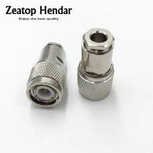 1Pcs Brass TNC Male Plug Clamp for RG58 RG142 LMR195 RG400 Cable Straight Wire RF Connector 2024 - buy cheap
