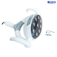 NEW 9 LEDs dental lamp with Sensor Oral Light Lamp color temperature adjustable Dental Unit Chair implant surgery lamp shadeless 2024 - купить недорого