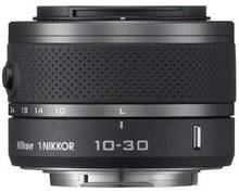 Nikon-lente vr 1 ni kor 10-30mm f/3.5-5.6, cor preta/prateada, usado 2024 - compre barato