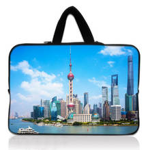 Xangai luva do portátil saco para macbook ar pro 13 15 16 computador portátil saco capa para xiaomi 15.6 dell acer asus bolsa 2024 - compre barato