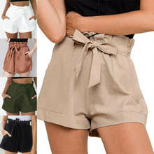 2022 Hot Summer Womens Casual Shorts Ladies Beach High Waist Bandage Shorts Fashion Woman Female Streetwear S-XL 2024 - buy cheap