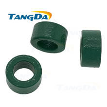 Изолированный зеленый ферритовый сердечник, 10*6*5 мм, магнитное кольцо, магнитная катушка, индуктивность, защита от помех, фильтр 10 6 5 мм TANGDA Q 2024 - купить недорого