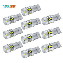 10Pcs 9G9 Super Bright 1000lm T10 W5W 194 LED LED Bulbs High Power CSP Chipsets for Parking Trunk License Plate Light White 2024 - buy cheap
