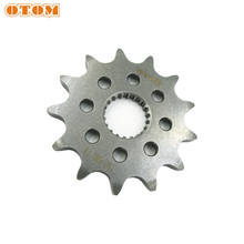 OTOM Motorcycle Front 13T Sprocket China 520 Forged Lightweight Design For YAMAHA YZ125 YZ250F YZ250FX WR250F Off-Road Motocross 2024 - buy cheap