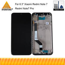 Original Axisinternational 6.3" For Xiaomi Redmi Note7 Pro Redmi Note 7 LCD Display Screen With Frame+Touch Screen Digitizer 2024 - buy cheap