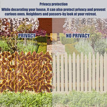 Hoja Artificial para cerca de jardín, rollo de protección UV para privacidad, Panel de hiedra para paisajismo 2024 - compra barato