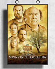 H394 Silk Poster Home Decoration Its Always Sunny In Philadelphia Wall Art Christmas Gift 2024 - buy cheap