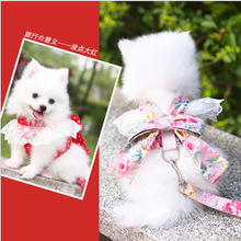 Lovely Vest Dog Hand Holding Rope Pet Harness Small Dog Medium-sized Dog Cat Breathable Dog Leash Pet Supplies 2024 - buy cheap