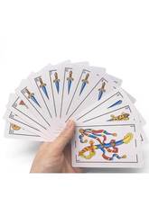 50 Cards Deck Spanish Playing Cards Family Party Board Game Magic Poker Cards 2024 - buy cheap