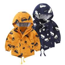 Chaqueta de algodón con capucha para bebé, abrigo grueso, informal, a la moda, para Otoño e Invierno 2024 - compra barato