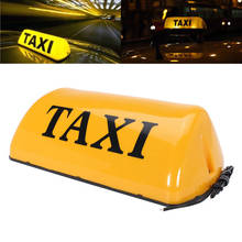 Taxi Sign Cab Roof Top Topper Car Magnetic Sign Lamp 12V LED Light Waterproof 2024 - buy cheap