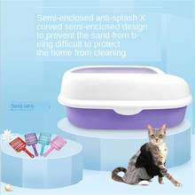 Toilet Bedpan Cat Litter Box Cat Dog Tray Toilet Supply Teddy Anti-Splash Pet Dog Toilette Puppy Indoor Home Plastic Sandbox 2024 - buy cheap