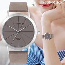 Reloj de pulsera de cuarzo para mujer, correa de cuero, informal, analógico, gran oferta 2024 - compra barato