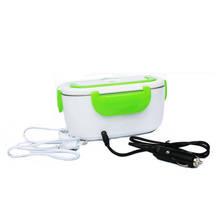 12V/ 110V 220V Dual Use Home Car Heating Lunch Box Thermostat Food Warmer Container Mini Rice Cooker EU US Plug 2024 - buy cheap