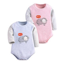 Baby Bodysuits 2 Pieces Baby Girl And Baby Boy Cotton Clothes Autumn Long Sleeve Warm  Clothes New born baby Ropa Cartoon Style 2024 - buy cheap