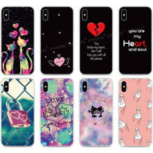 Rubber Soft TPU Love Heart Pattern Phone Case For Oukitel C17 C16 C15 C13 C12 C11 Pro K9 U25 Pro U22 Fundas Silicone Back Cover 2024 - buy cheap