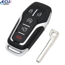 5 Button Smart Remote Key Case for Ford Edge Explorer Fusion 2015-2017 M3N-A2C31243300 Car Key Shell Uncut Blade 2024 - buy cheap