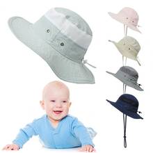 Sombrero de pescador para niños y niñas, gorra de pescador de Color sólido con malla parcheada, estilo Hip Hop, Unisex 2024 - compra barato