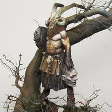 1/24  Goatman base not included Resin kit Figure GK Fantasy series Uncoated No colour 2024 - buy cheap