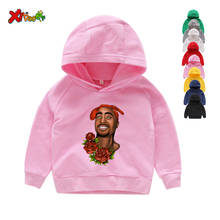 Sudadera con capucha para niño y niña, suéter de moda para bebé de 2 a 7 años, HIPHOP, Invierno 2024 - compra barato