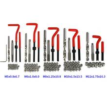 Kit de reparación de roscas de coche, herramientas de reparación de automóviles, M5, M6, M8, M10, M12 2024 - compra barato