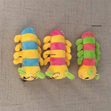 3 cores, novo brinquedo de pelúcia animal colorido, 13cm por acima. Corrente de chaveiro de pelúcia 2024 - compre barato