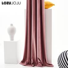 LOZUJOJU Blackout Curtains for living room Simplicity Bedroom Kitchen Finished Blinds Modern Geometry Solid Color Nordic Drape 2024 - buy cheap