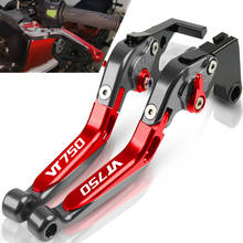 For HONDA VT750 SHADOW 2009 2010 2011 2012 2013 2014 2015 2016 2017 Motorcycle handbrake handle Adjustable Brake Clutch Levers 2024 - buy cheap