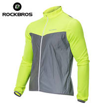 ROCKBROS Windproof Cycling Jacket Men Women MTB Vest Breathable Reflective Bicycle Windbreaker Sleeveless Wind Coat Bike Jersey 2024 - buy cheap