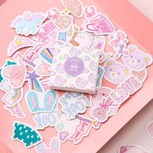 40pcs/box Colorful Paper Sticker Cute Cartoon Decorative Diary Scrapbooking Label Stickers Kawaii Stationery Kids Gift 2024 - buy cheap