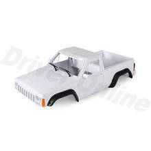 1/10 RC Car Hard Plastic Body Shell Kit 313mm Wheelbase Cherokee Pickup Truck for Crawler Axial SCX10 90046 90047 RGT 86100 2024 - buy cheap