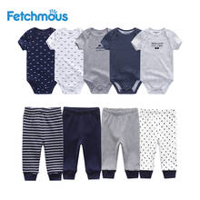 Conjunto de roupas de algodão para crianças e bebês, 0-12 meses, meninos, macia, desenho, roupas infantis, unissex 2024 - compre barato