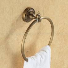 Antique Brass Towel Ring Brushed Towel Holder Towel Rack Wall Mounted Bathroom Accessories zba088 2024 - buy cheap