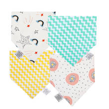 Baby Bandana Drool Bibs - Bandana Bibs for Boys, Girls Super Absorbent Organic Cotton Baby Bibs for Infant, Toddler 2024 - buy cheap