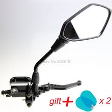 Original Motorcycle Mirrors with waterproof cover brake lever for ktm Z800 Accessories Piece Moto Cover Harley Triumph Tiger 800 2024 - buy cheap